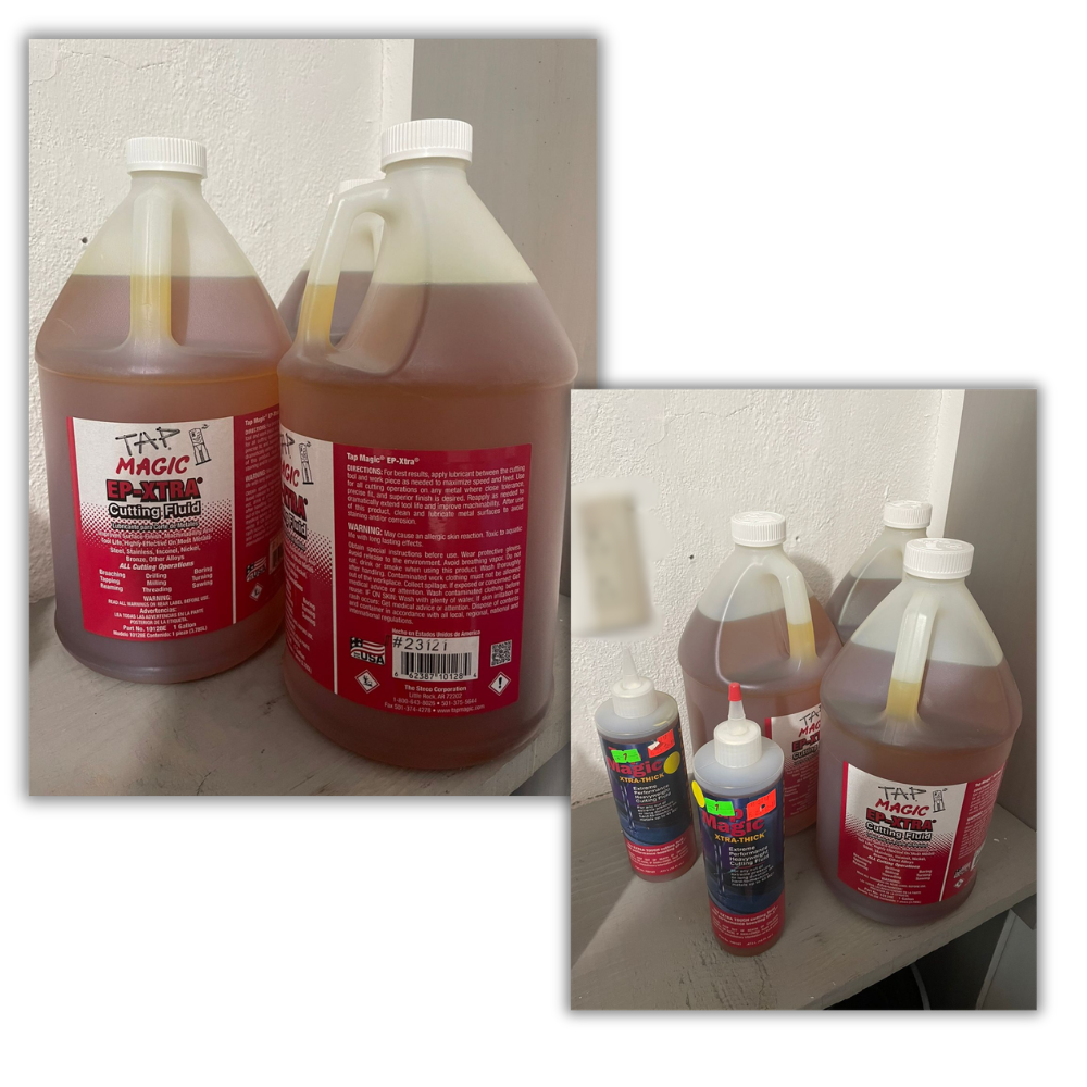 Aceite de Corte Tap Magic EP-EXTRA - Lubricante de Alta Viscosidad (16 oz y 1 Galón)