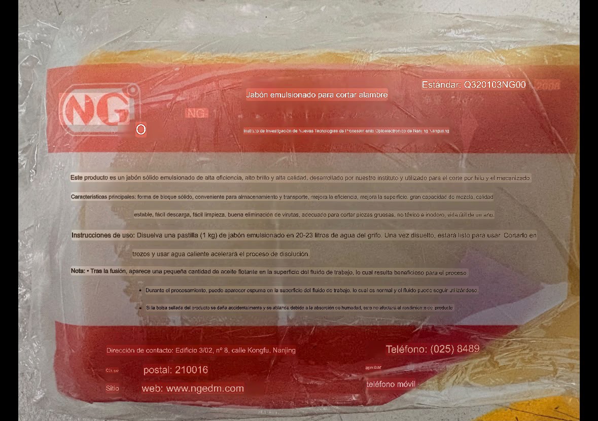 Barra soluble para electroerosionadora