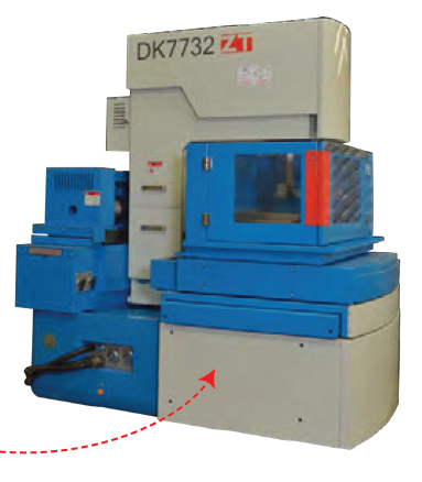 Electroerosionadora de Hilo CNC - Modelos DK7732ZF / DK7732ZTS