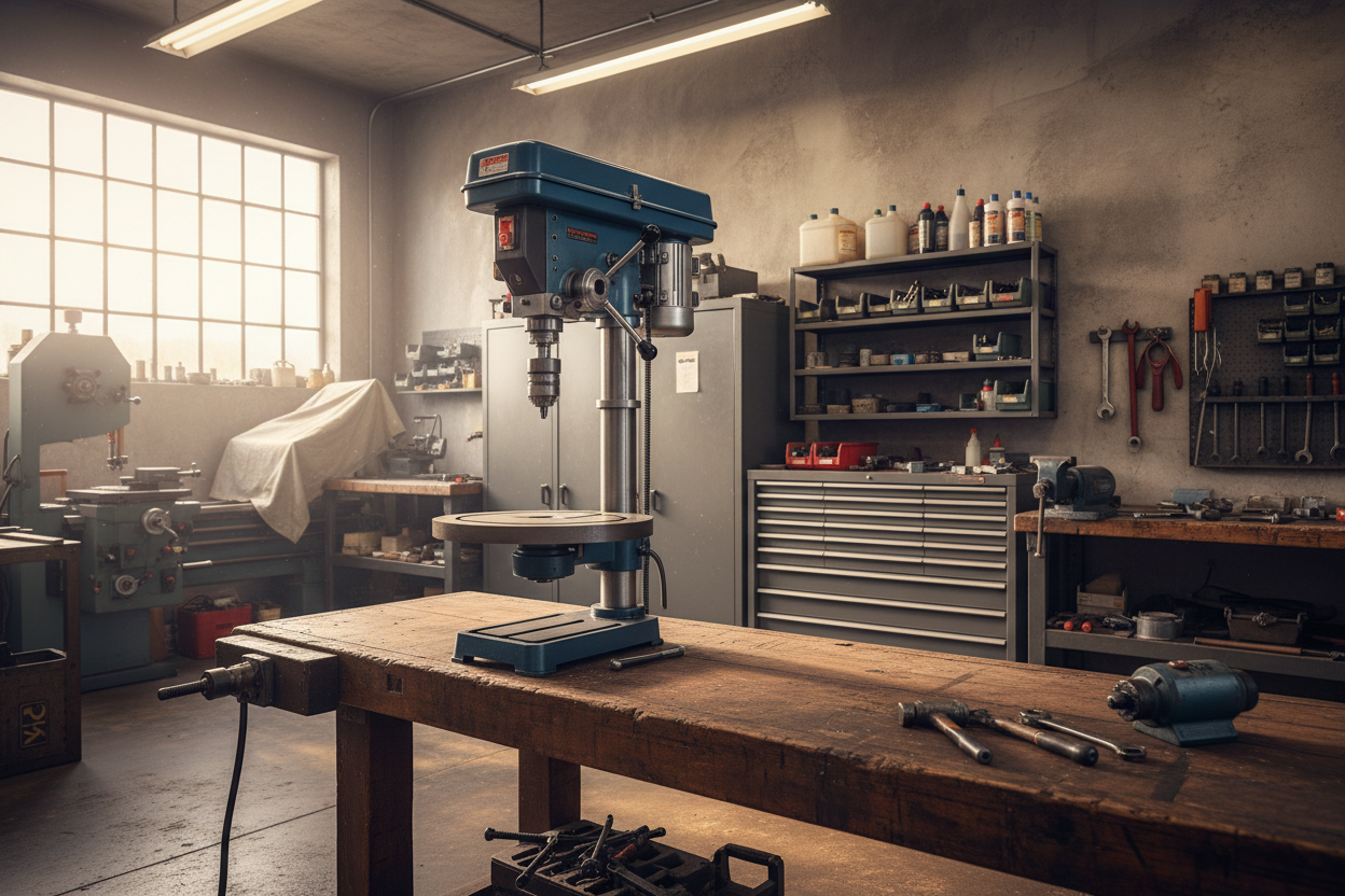 Taladro de banco industrial | 3/4Hp o 1.5Hp | Saturno
