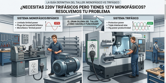 ¿120V o 220V? ¿Monofásico o Trifásico?