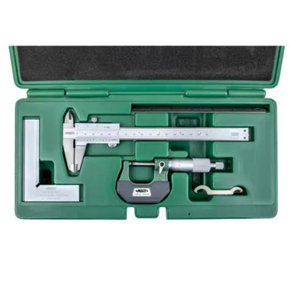 Juego de Herramientas de Medición de 4 Piezas INSIZE 5041 - Kit de Metrología de Precisión