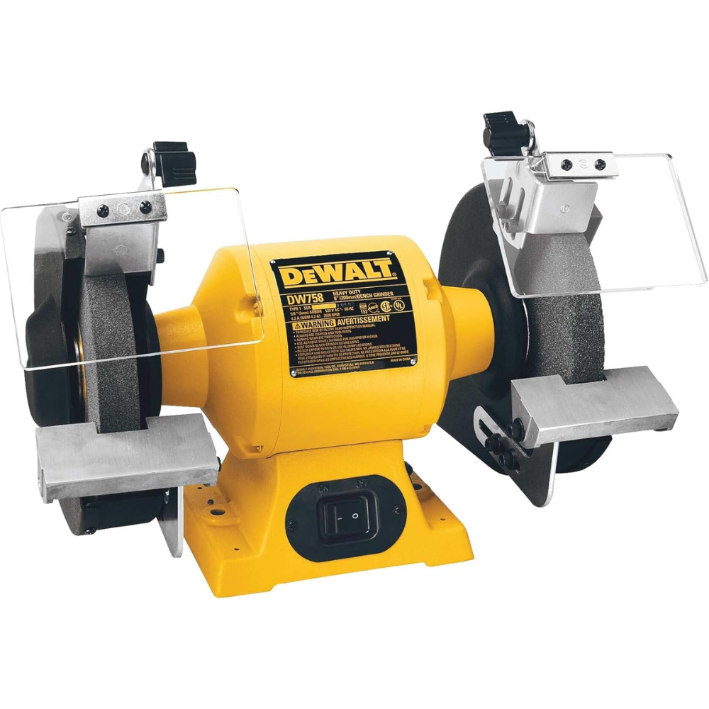 Esmeriladora de Banco DeWalt DW758 de 8" (205mm) - 3/4 HP - ¡LIQUIDACIÓN DE ÚLTIMAS PIEZAS!