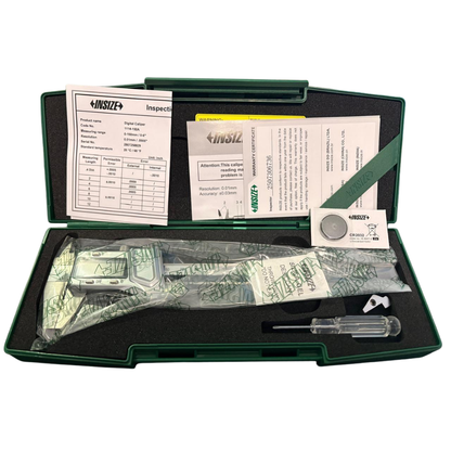 Calibrador Vernier Digital INSIZE | Modelo 1114 metálico | 6, 8 y 12 pulgadas