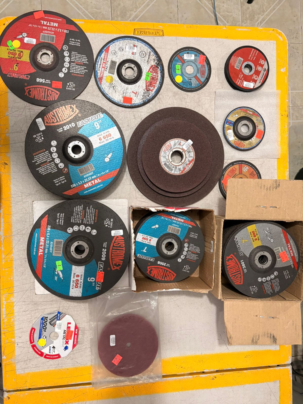 Lote de Discos Abrasivos Austromex