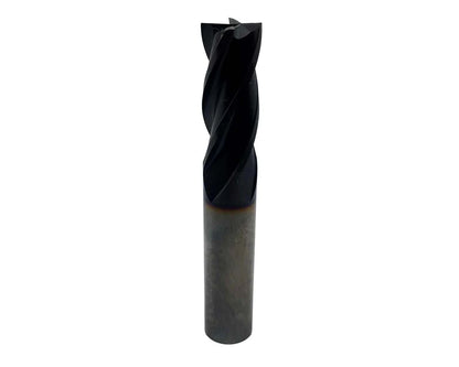 Cortador Vertical de Carburo Sólido Plano (End Mill) -Recubrimiento Power A - 4 Filos - 3mm a 12mm